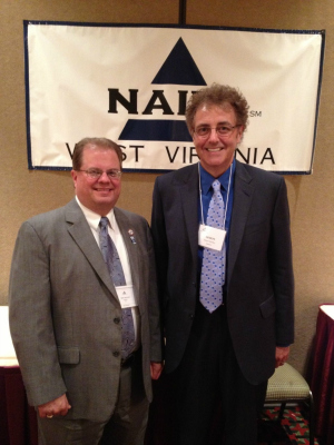 Terry Mathias, NAIFA West Virginia State President and I