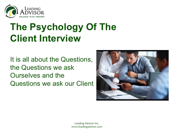 Simon Reilly Speaking Topics - The Client Interview