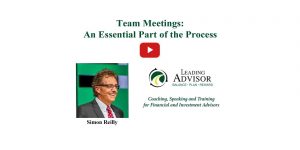 Team Meetings: An Essential Part of The Process