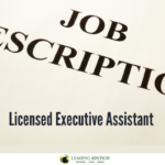 Licensed Executive Assistant