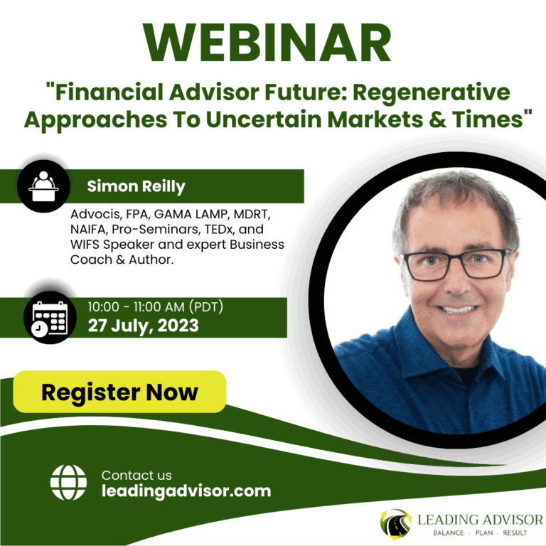 Leading Advisor Webinar July 27